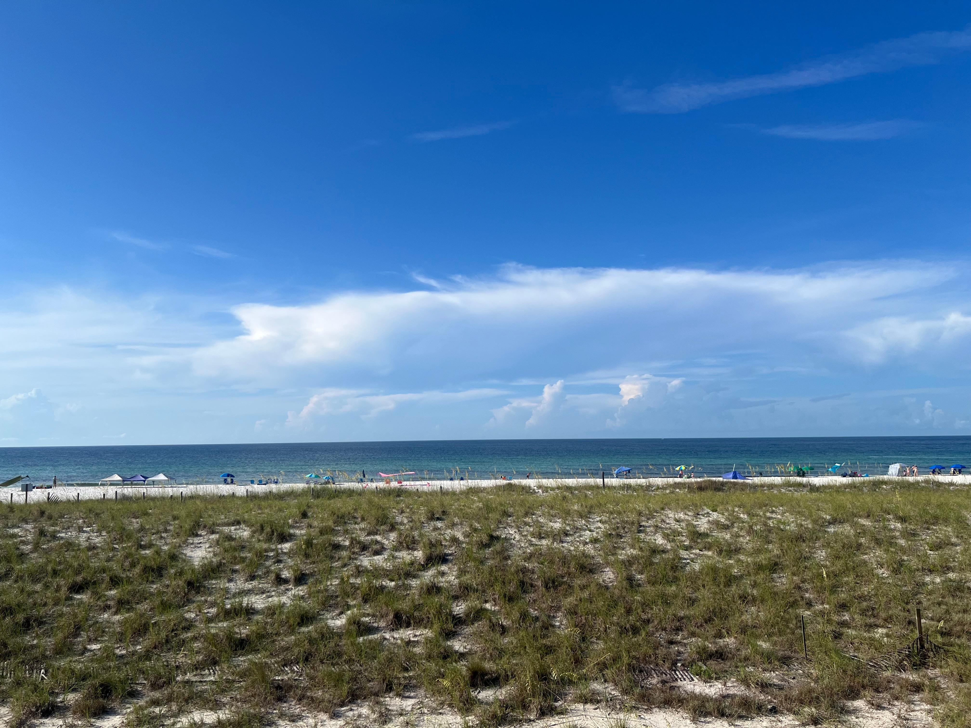 Balcony view off living room…