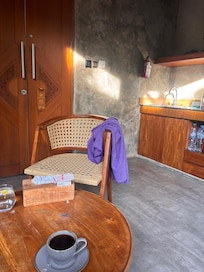 Kitchen area in room