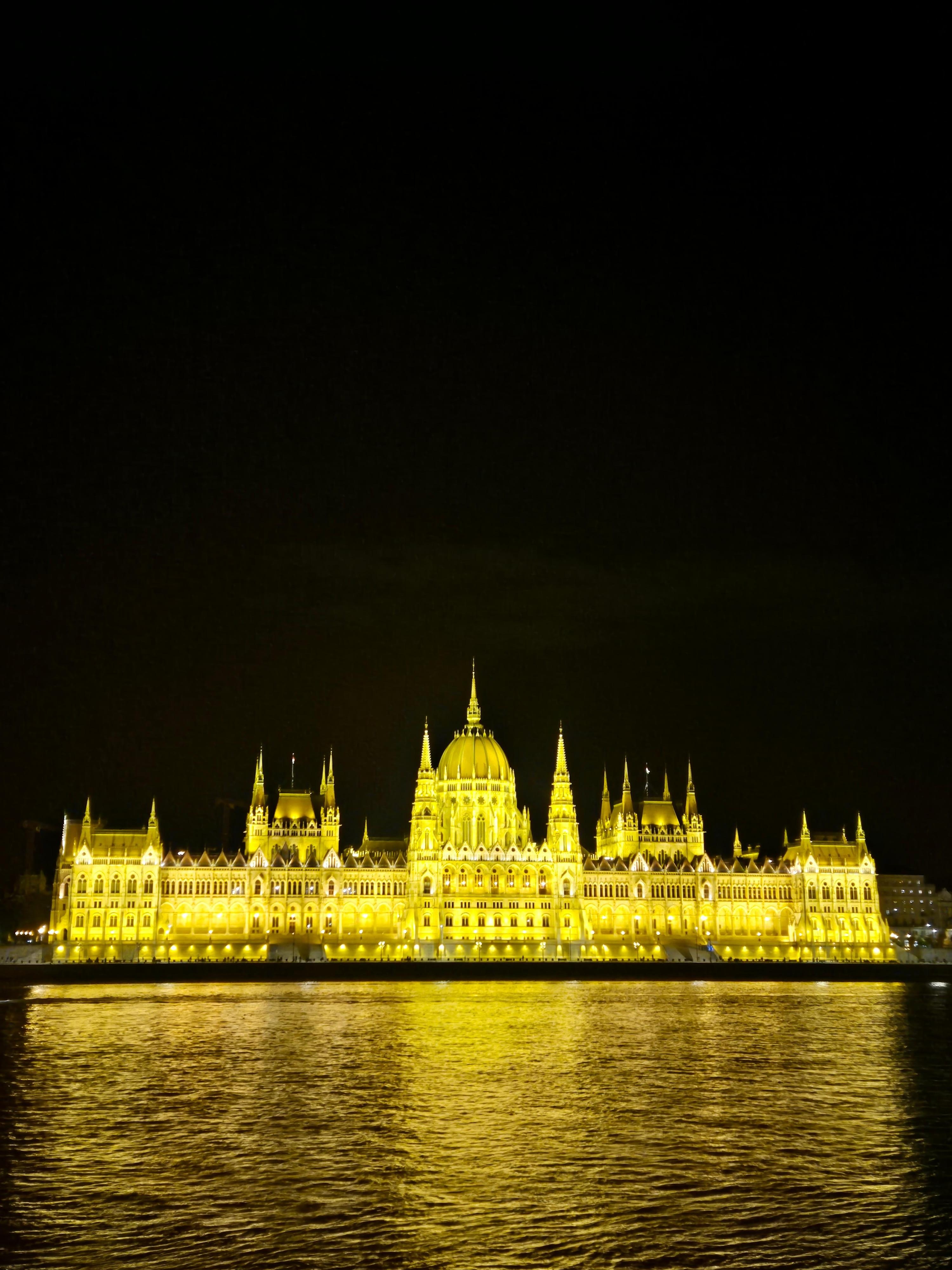 객실에서 본 야경