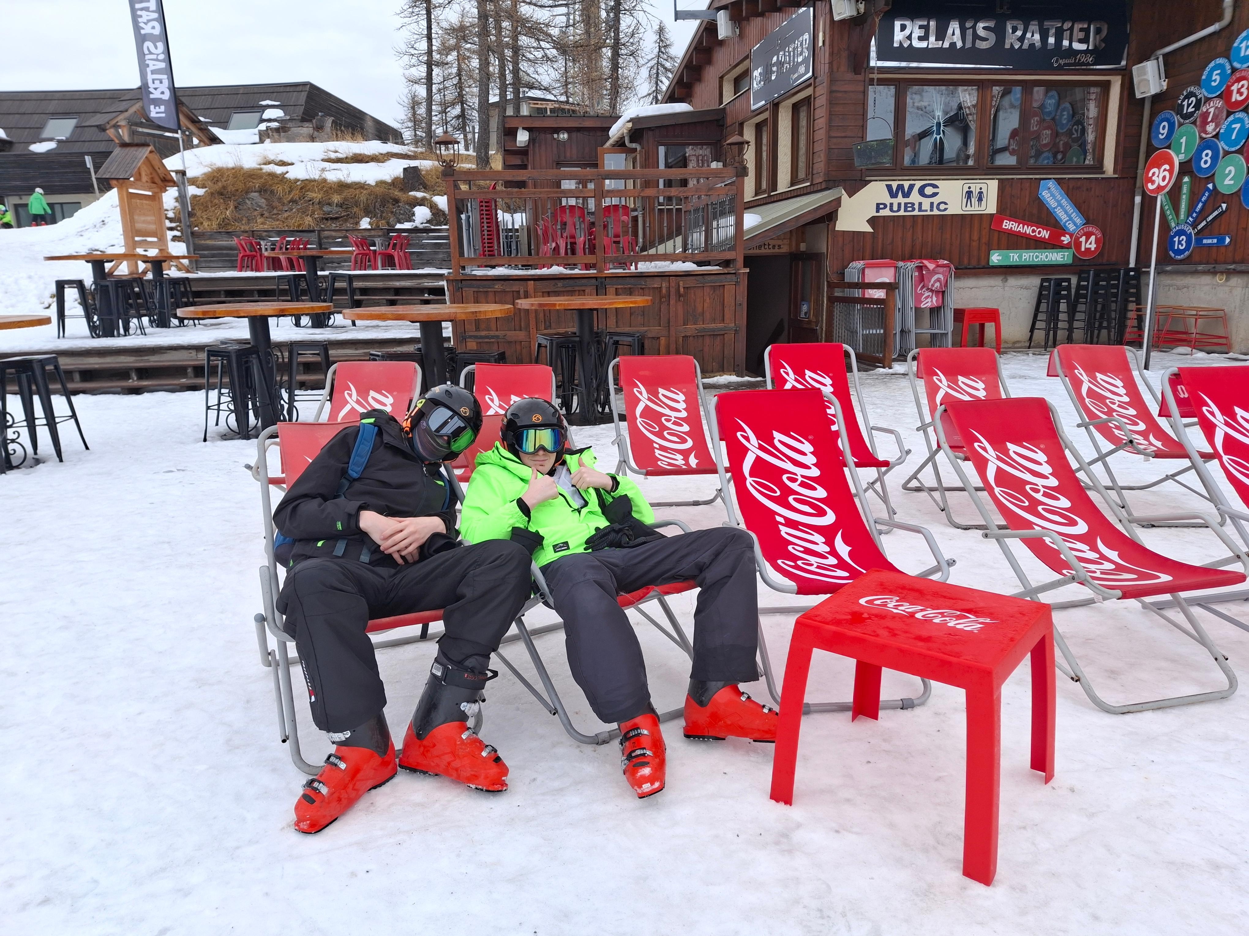 Taking a well earned rest