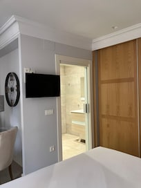 Towards bathroom