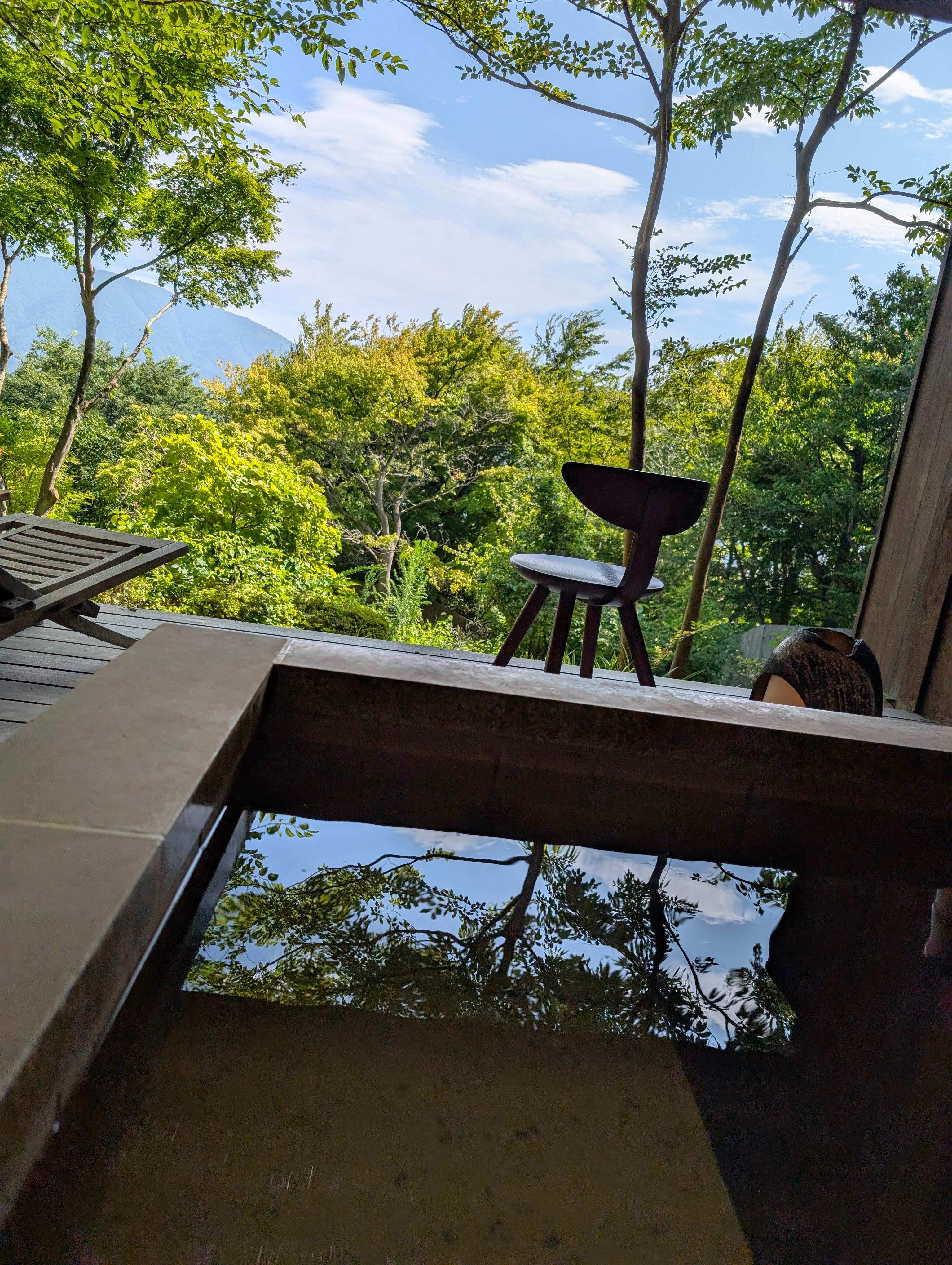 View from balcony (first floor)