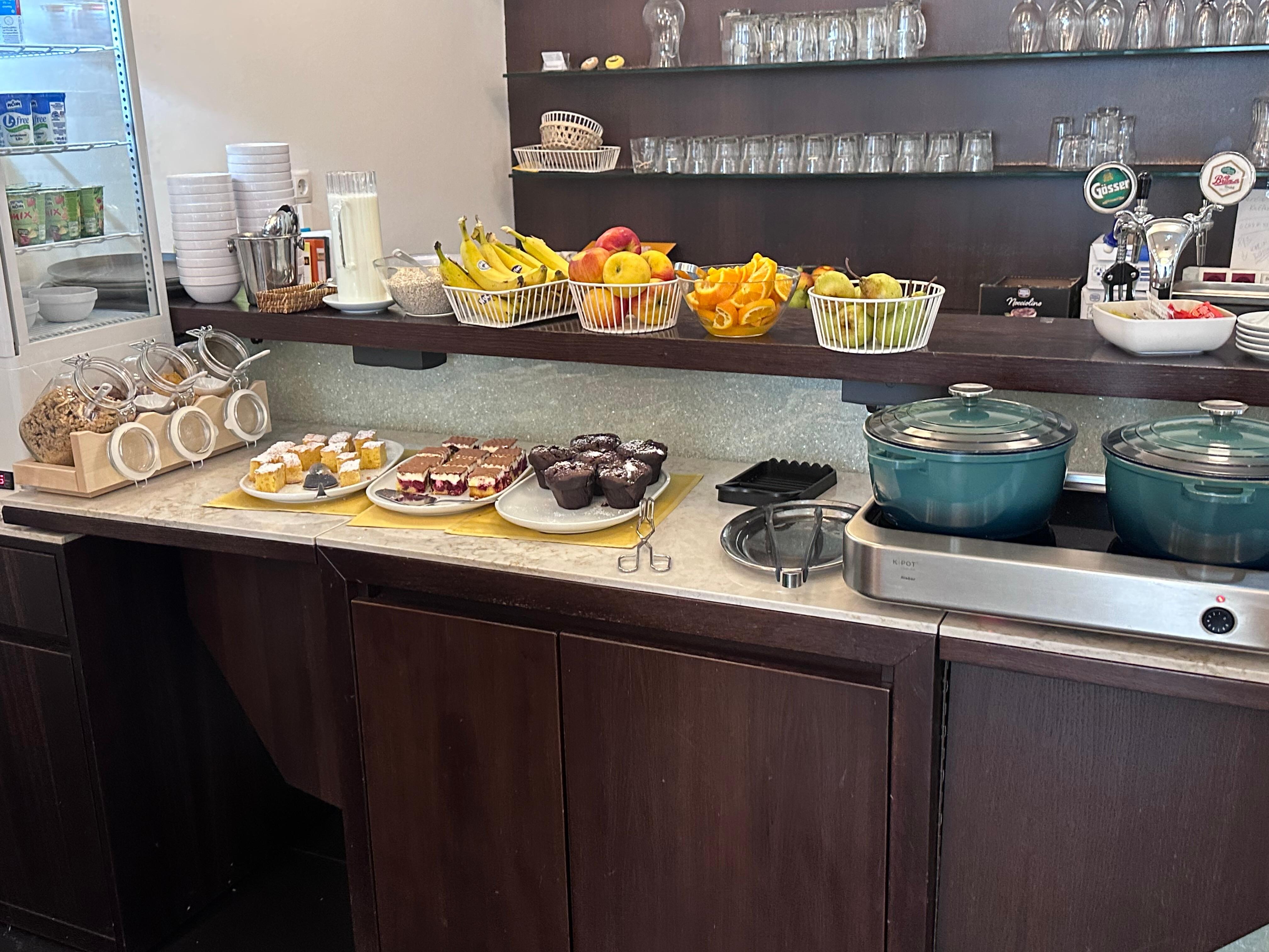 Breakfast included 