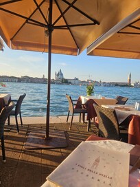 One of 6 restaurants on Giudecca island. A great retreat after a days touring