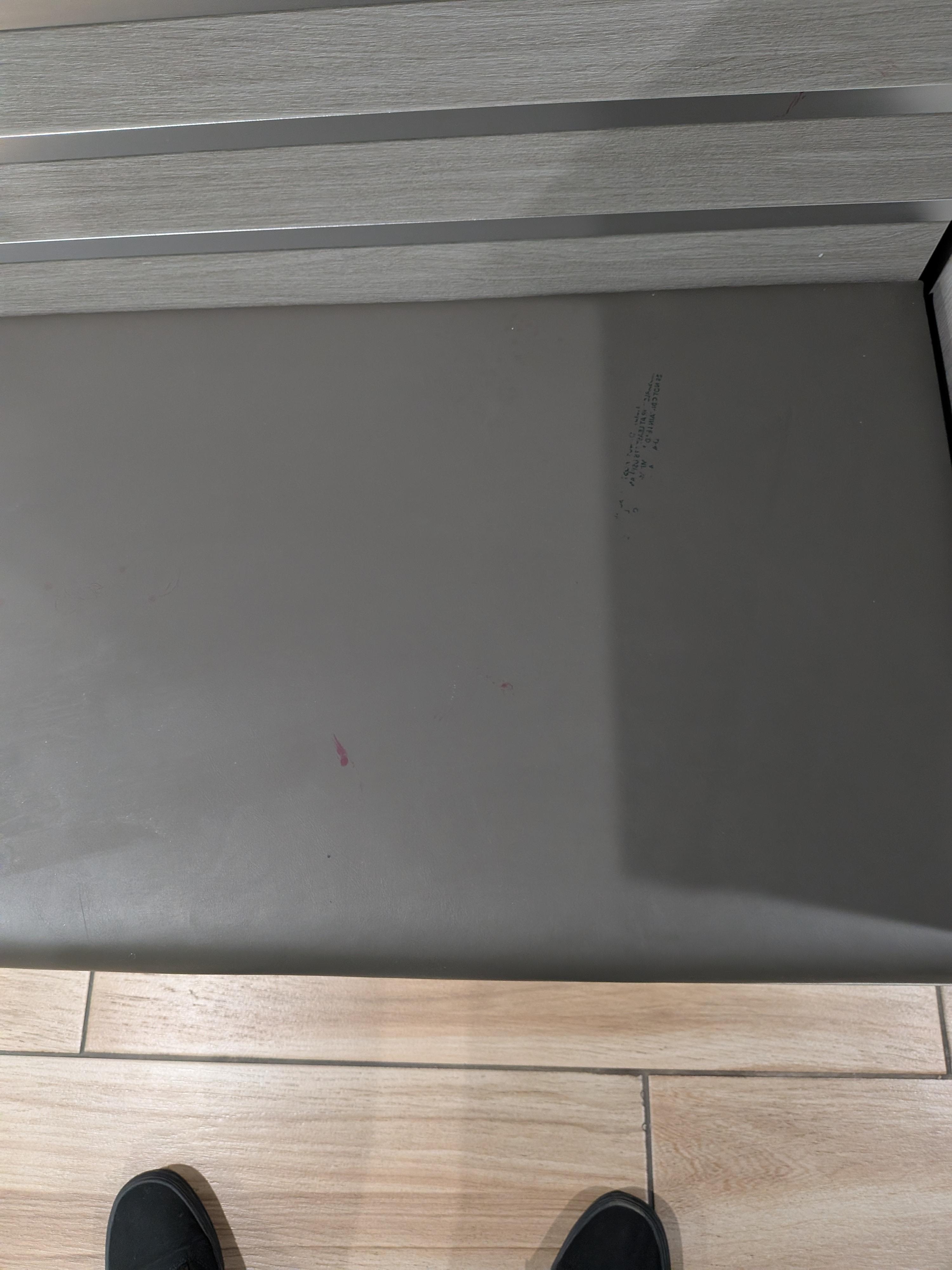 Stains on seating
