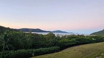 view from balcony