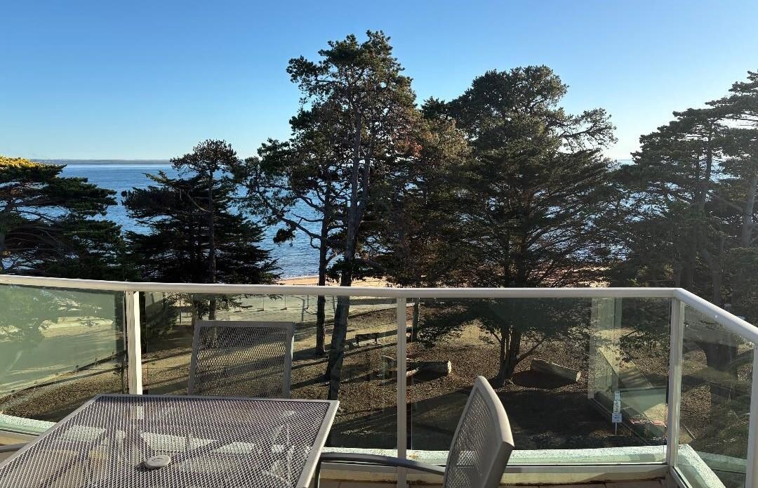 View from our balcony