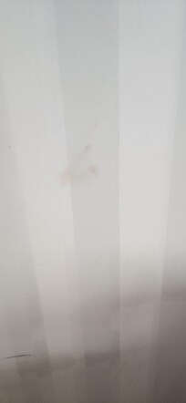 Stained walls