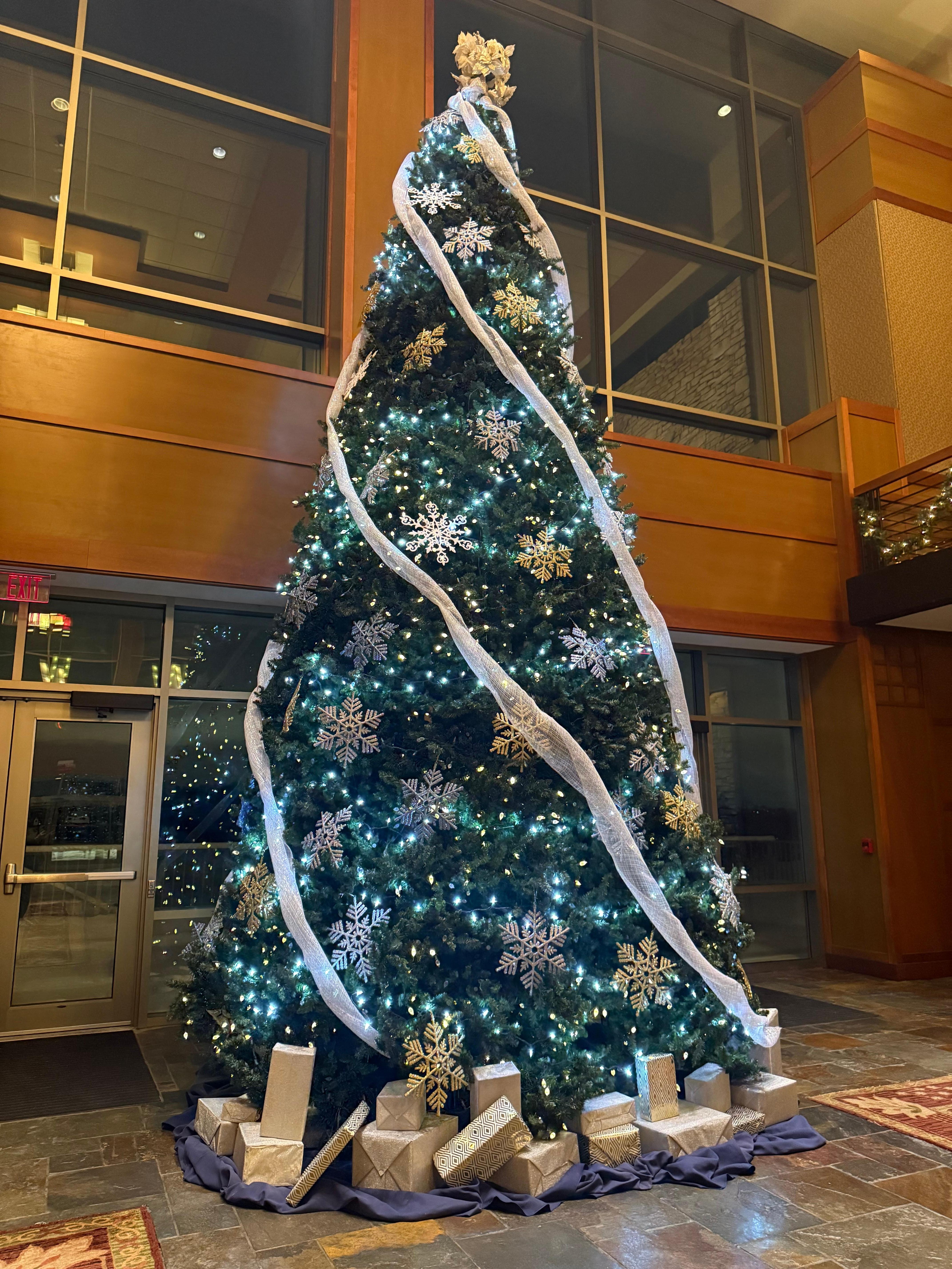 Decorated for Christmas 