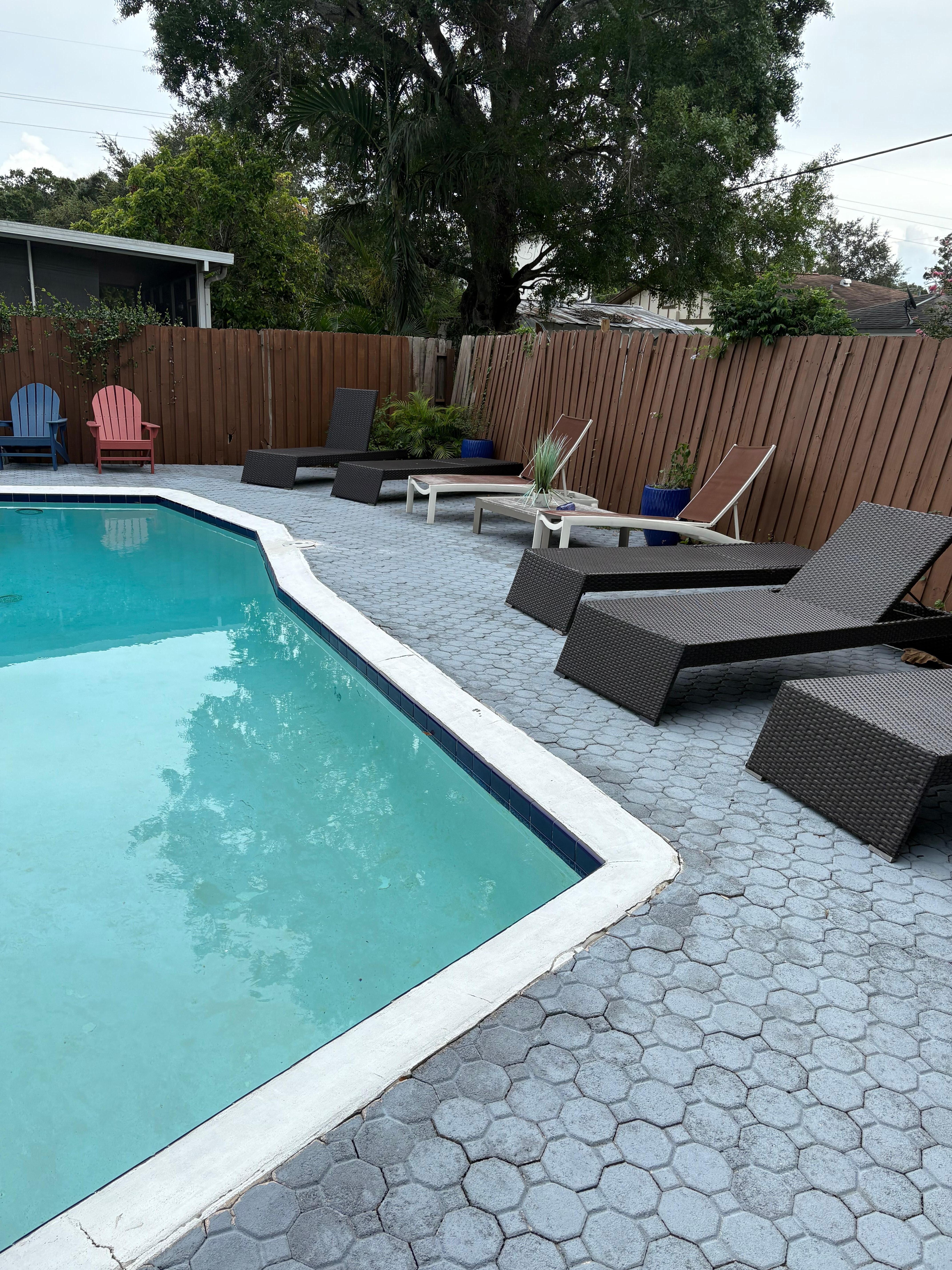Pool area