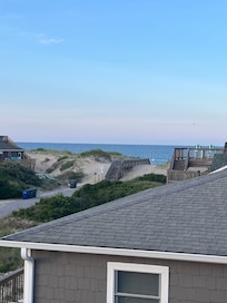 This was the view from the upper deck.