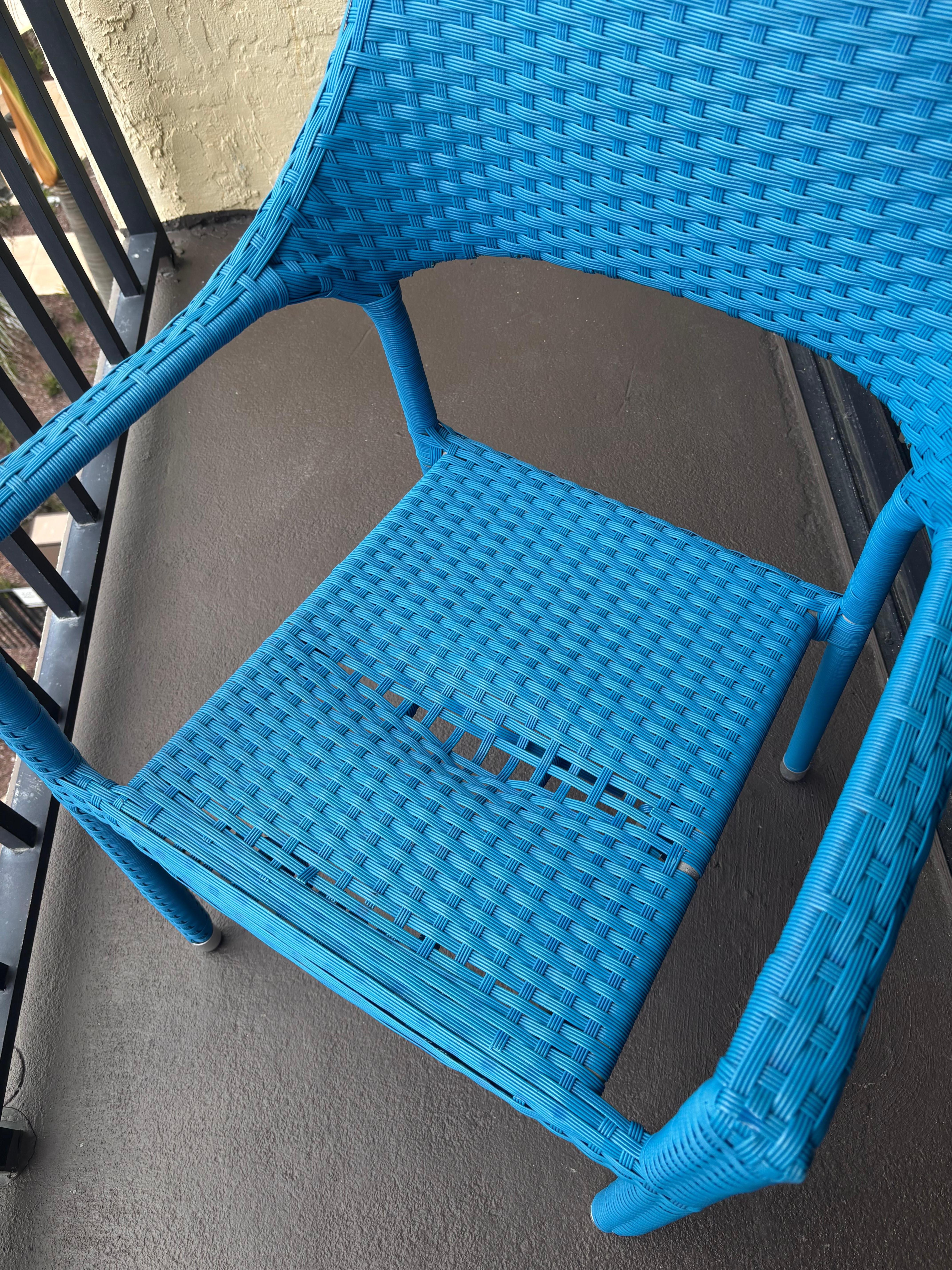 Broken balcony chairs