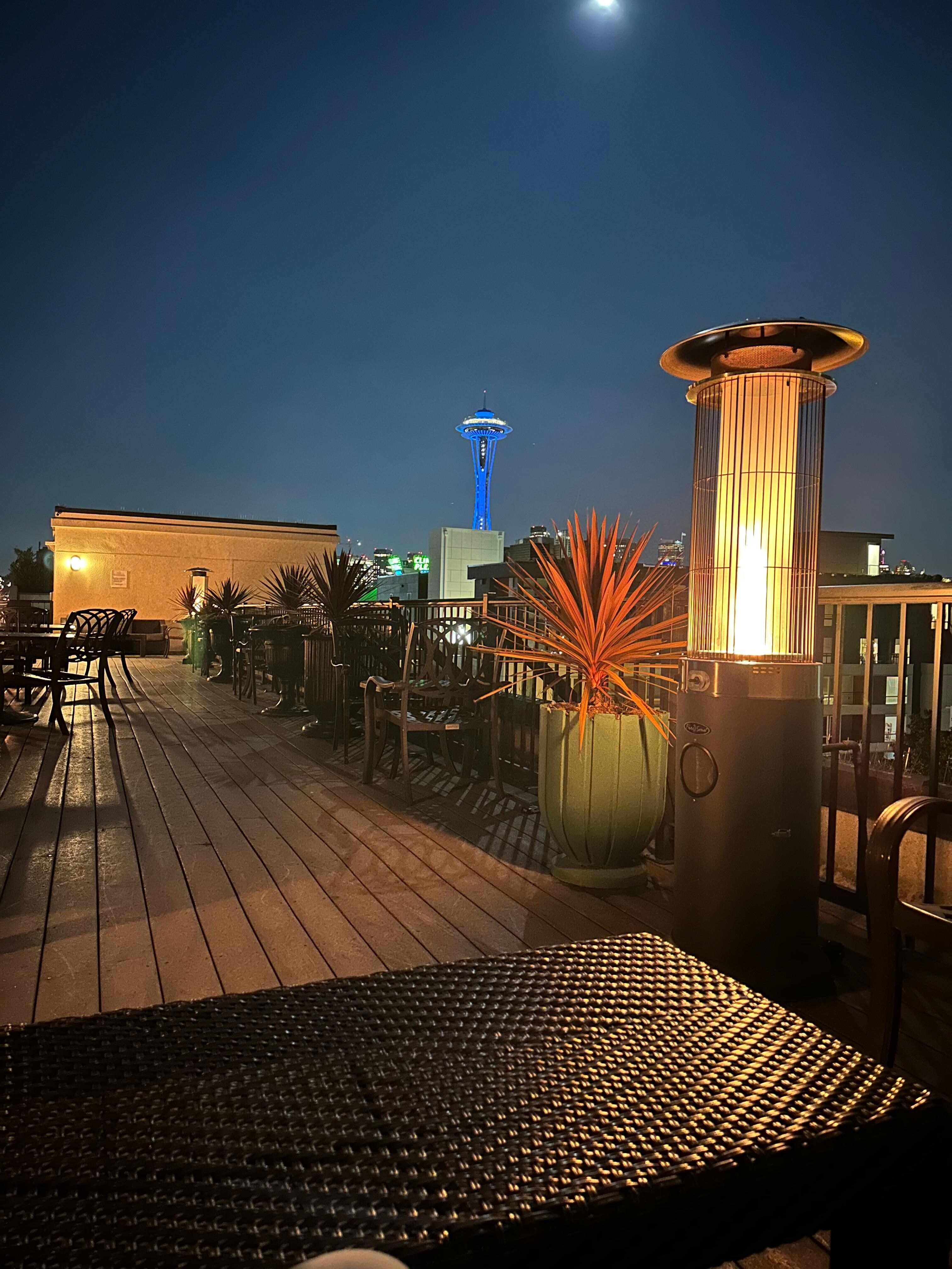 Mediterranean Inn rooftop