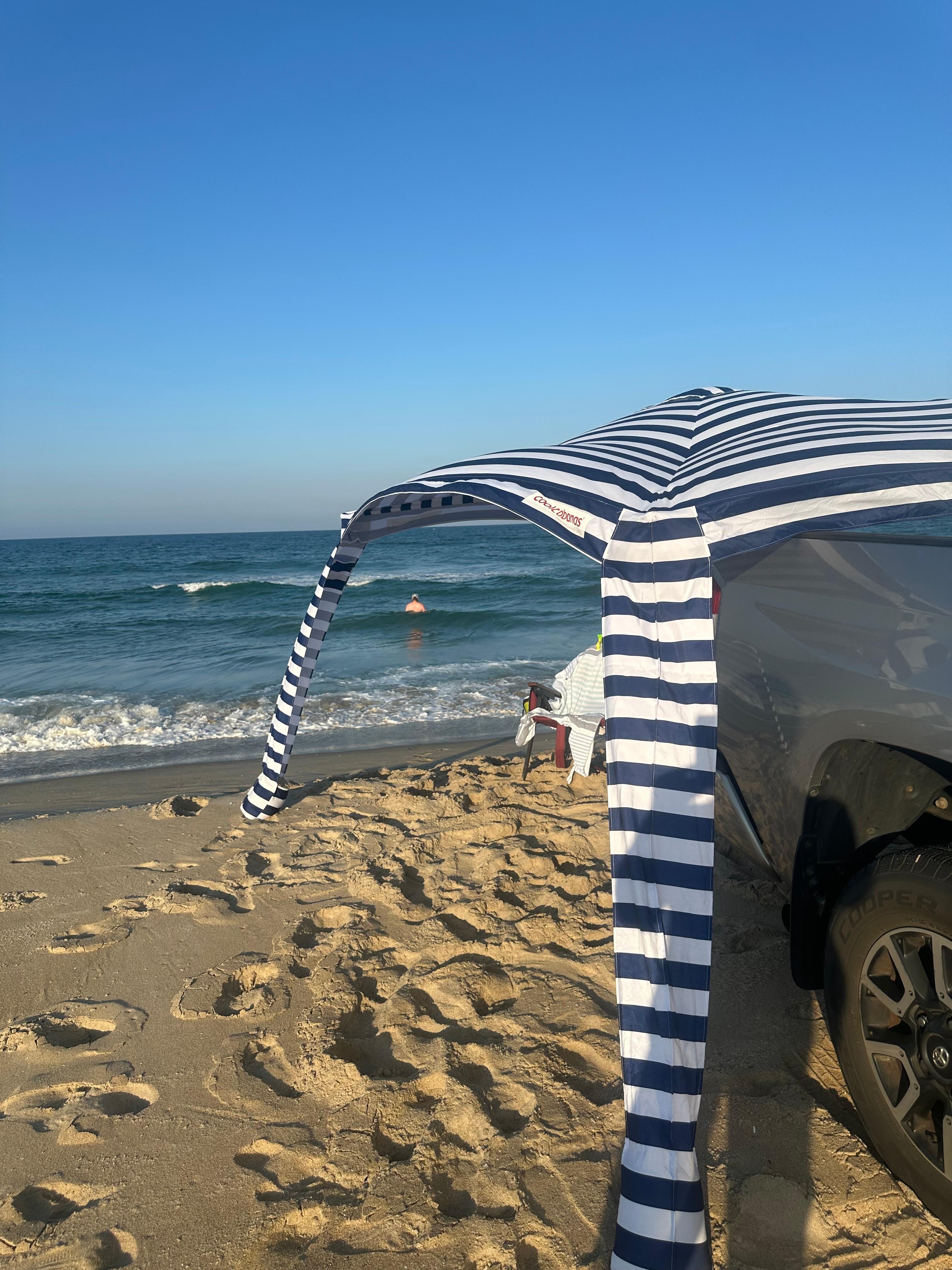 This is what one does at Carova Beach.