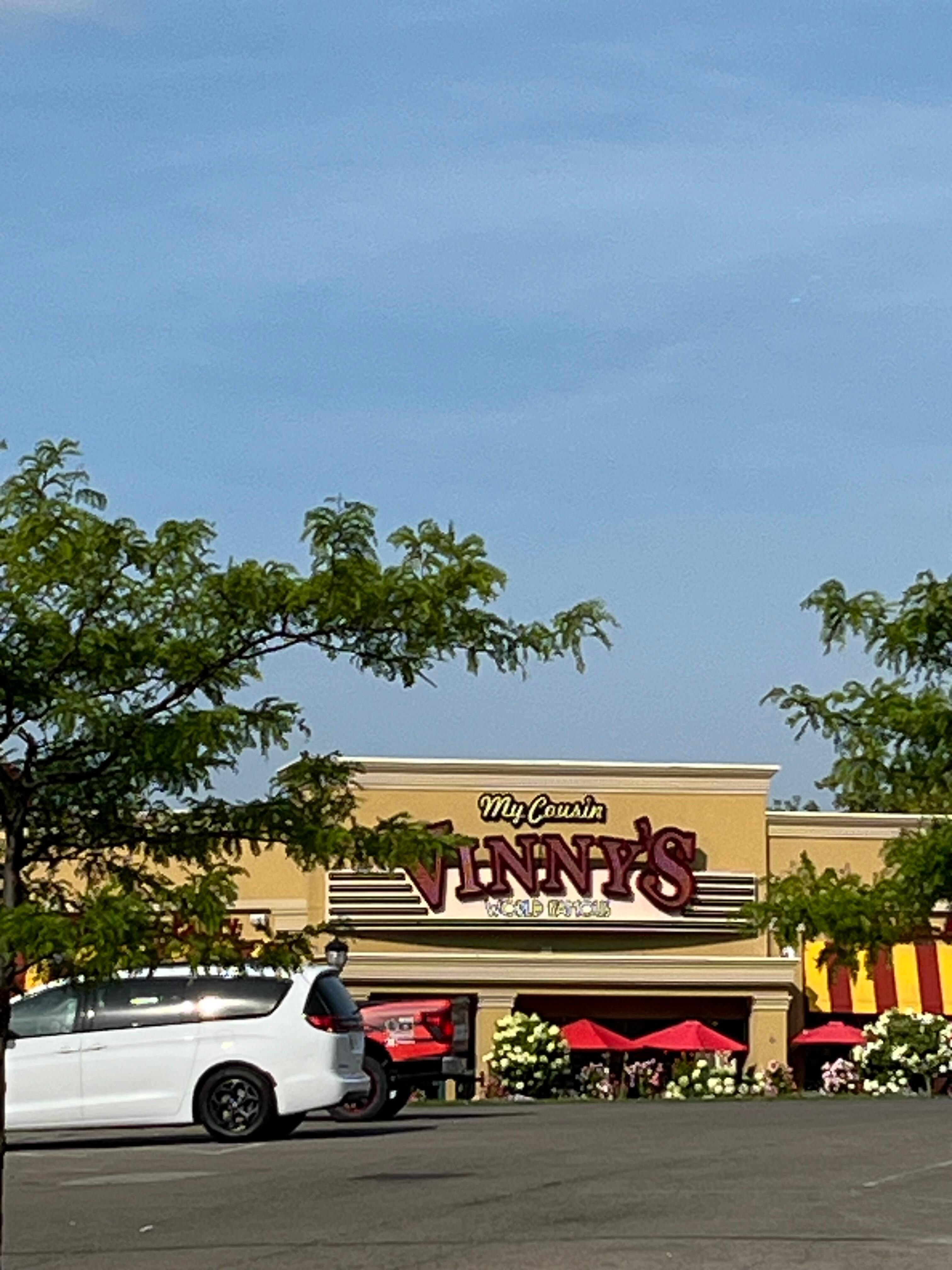 Restaurant across from motel