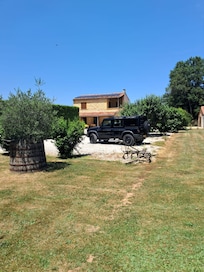 View of the villa