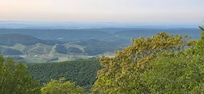 Stunning views on one of the trails out the back of the lodge.