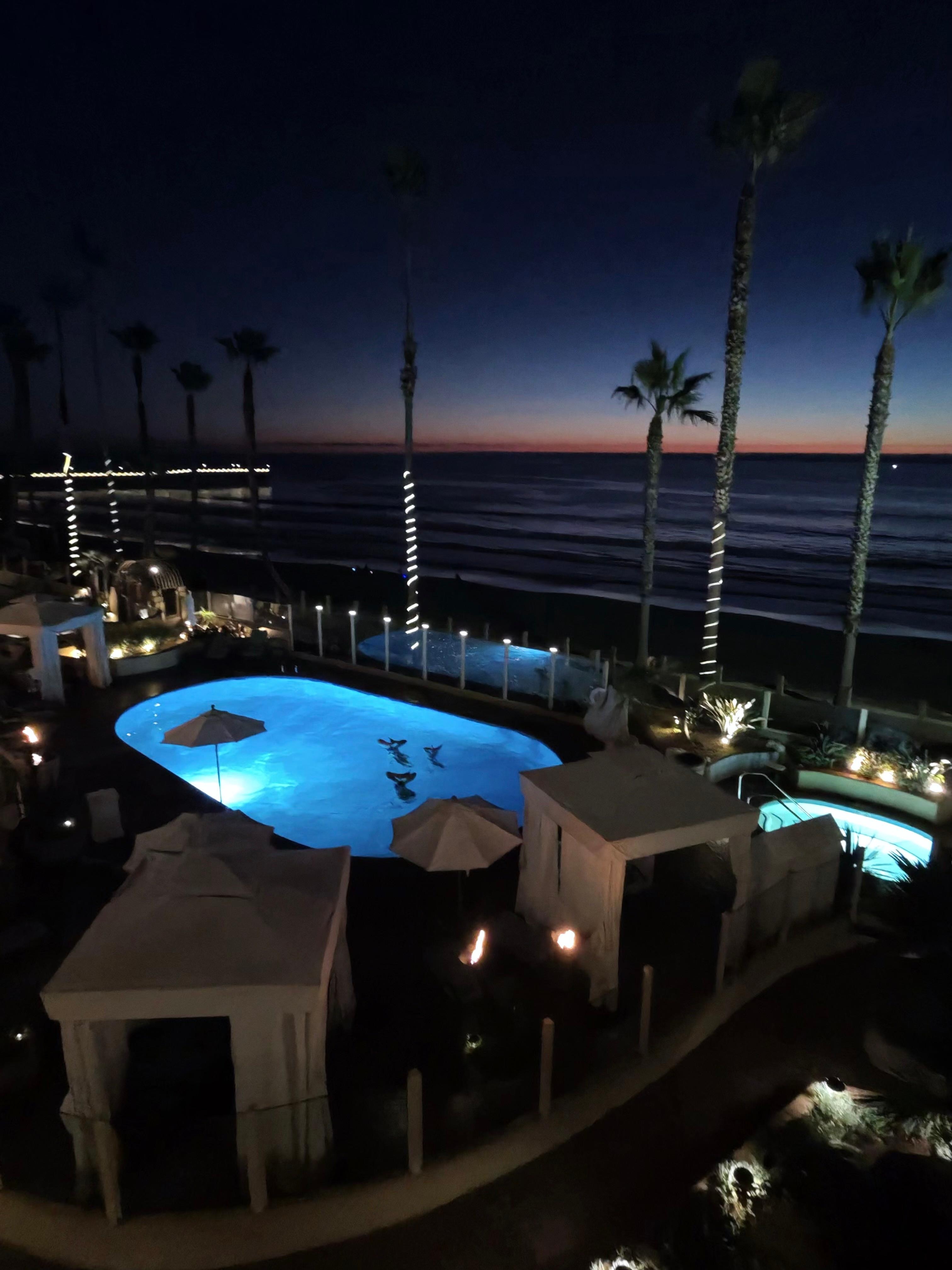 Ocean view room, balcony view