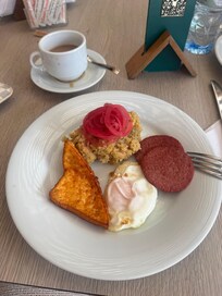Breakfast included with stay
