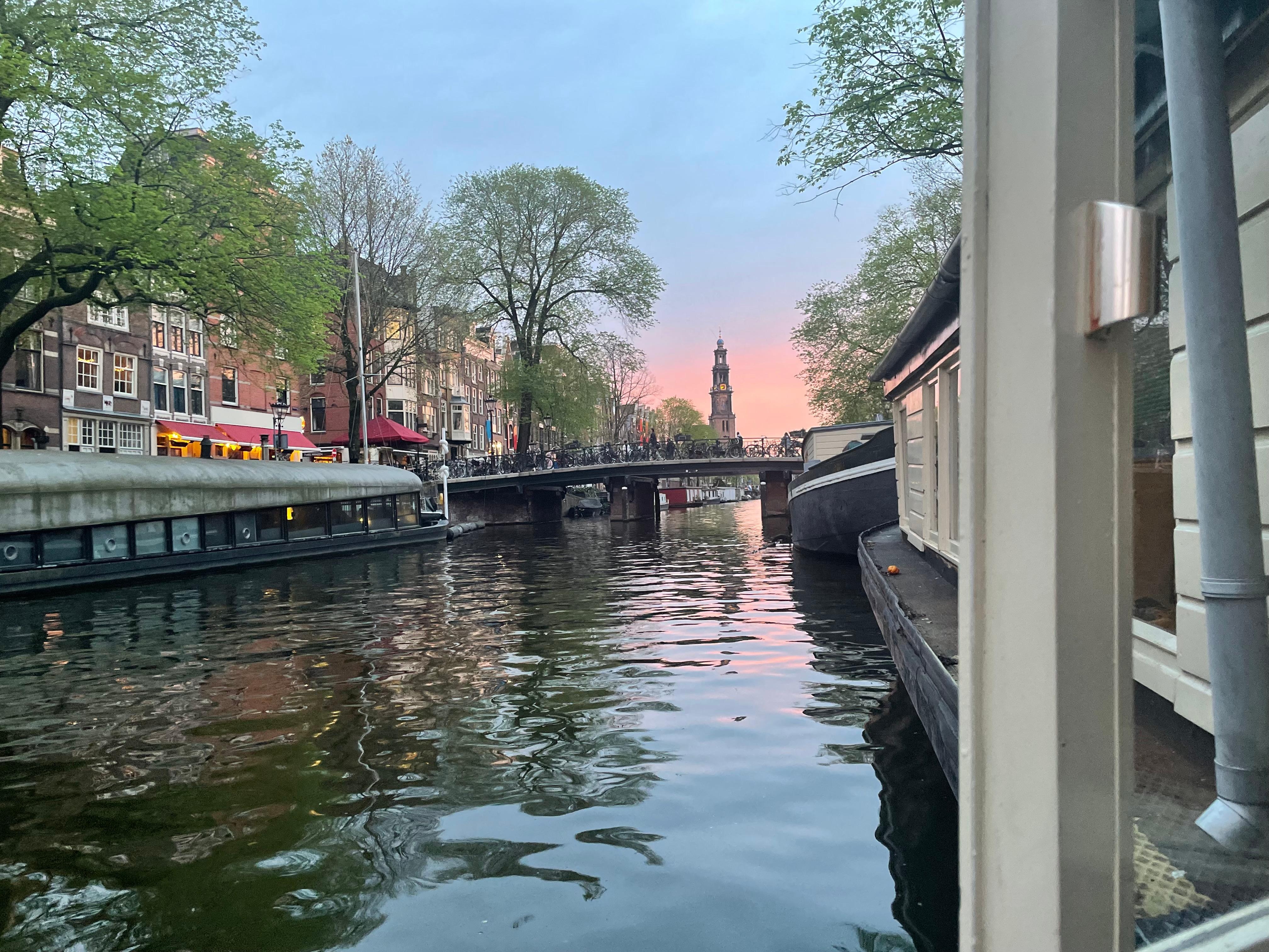 My favorite view from the house boat! 