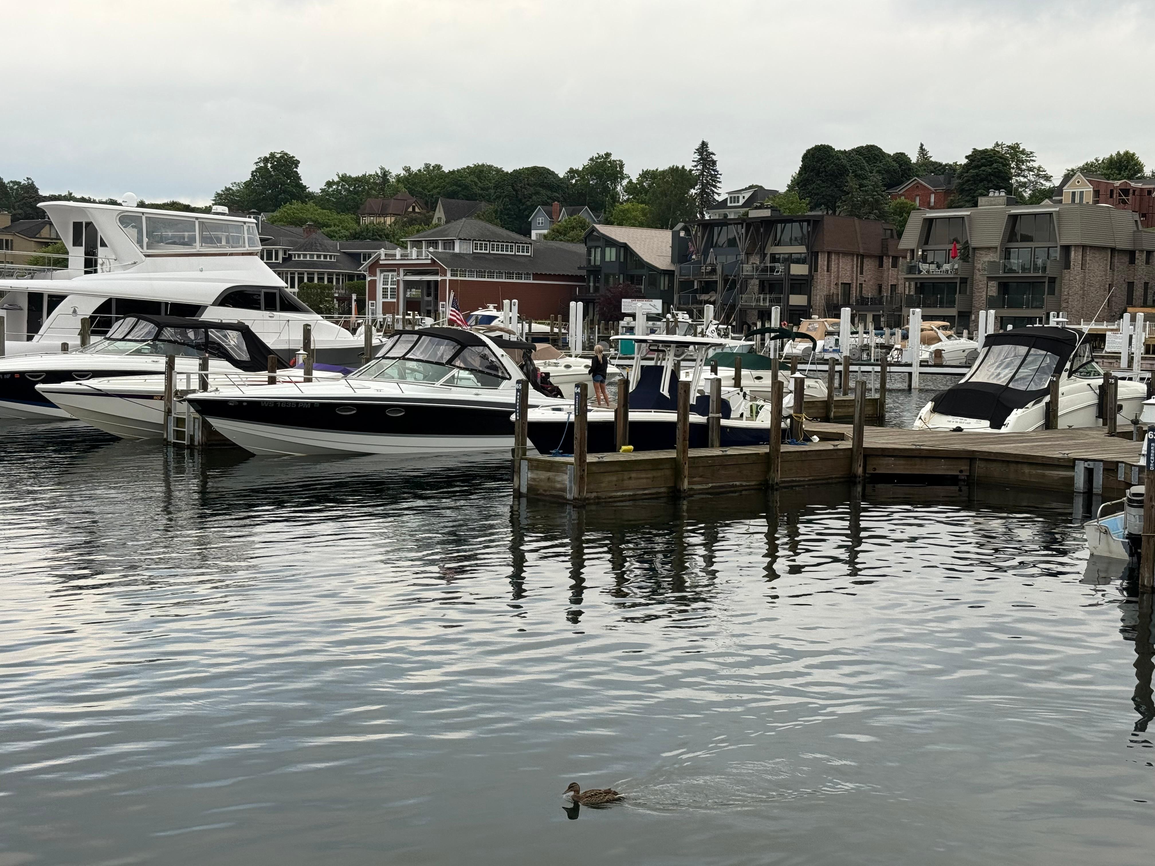 These three photos were taken in the town of Charlevoix.