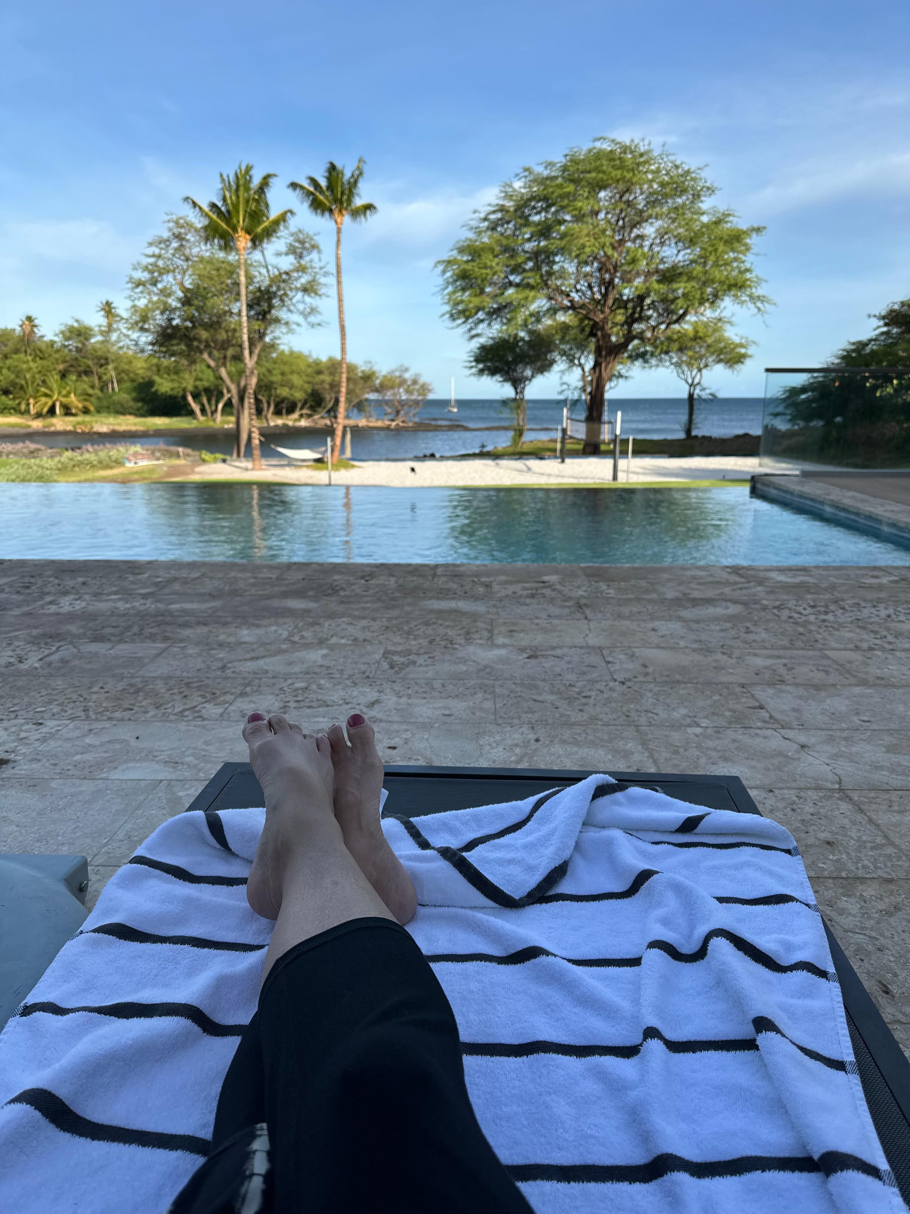 Don't need words to convey how relaxing it is here.