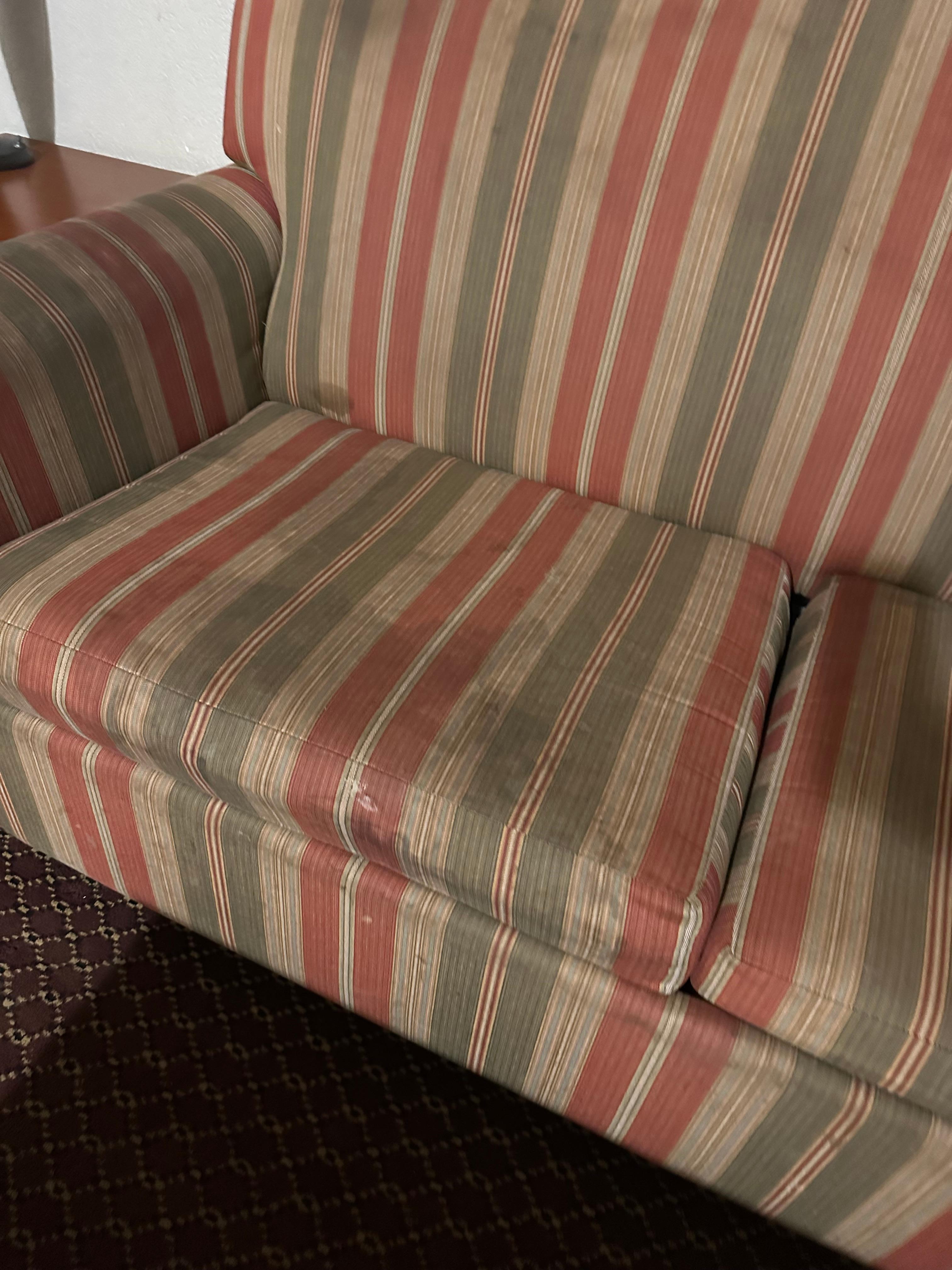 Stained couch