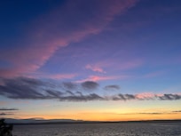 Sunset from the porch