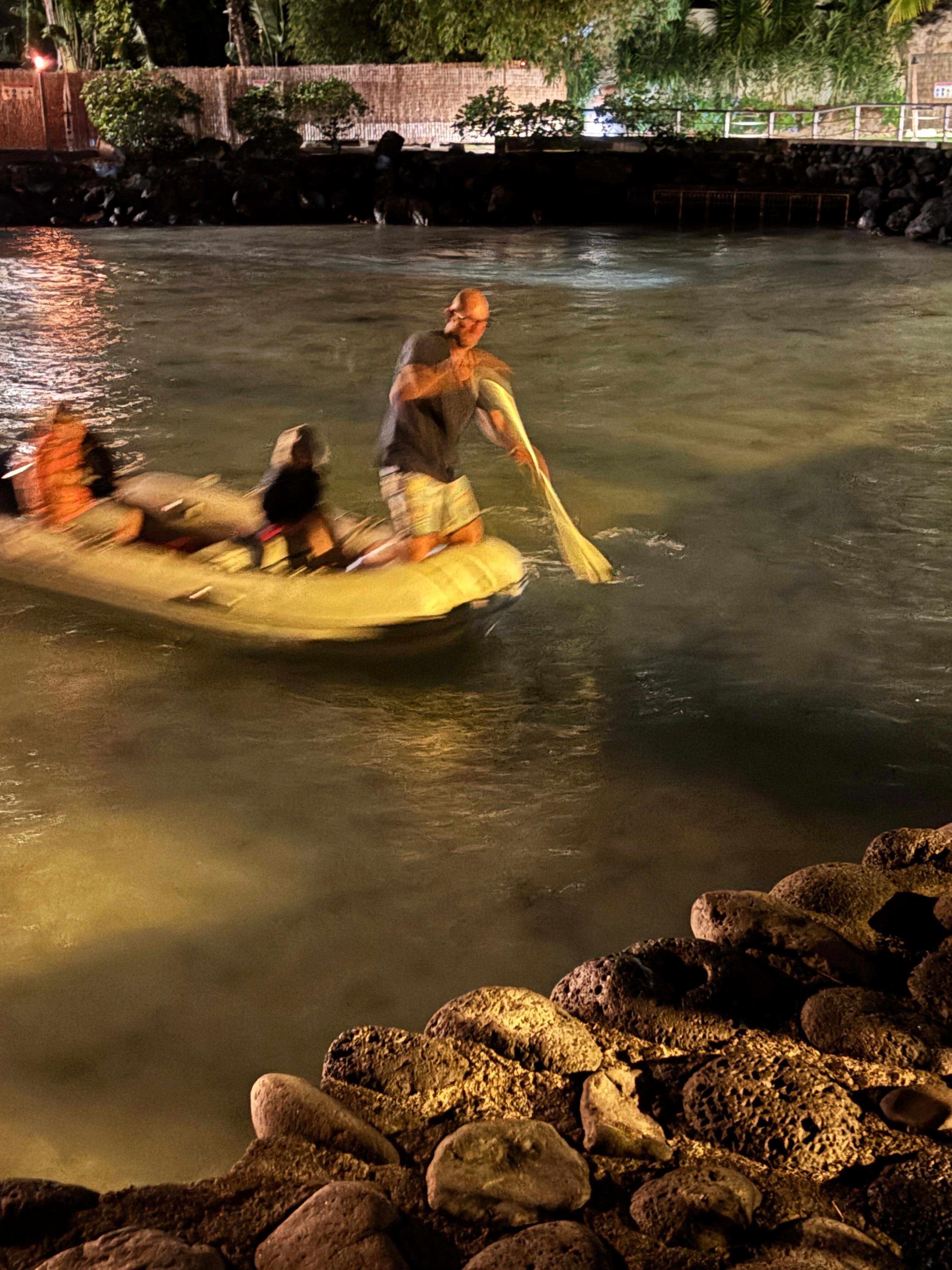 Getting family on and off the dinghy/s transportation direct from the yacht wasn't easy, and took some negotiation. This facility needs to be improved.