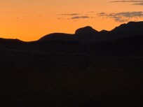 Happy Hour view at sunset in the porch