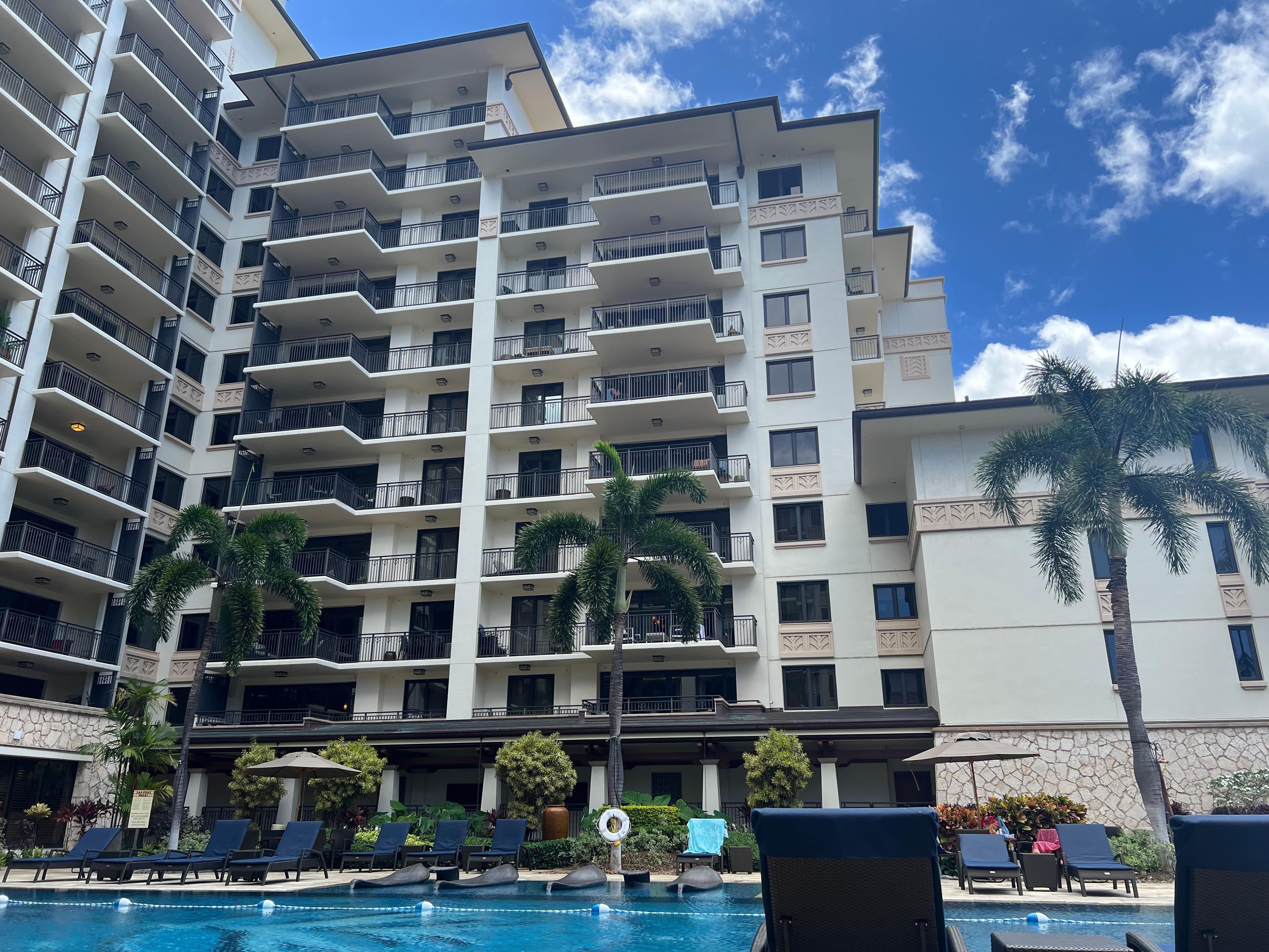 Picture from quiet lap pool