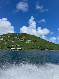 A view from the water.