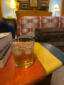 1st night inside after long drive. Ahhh!