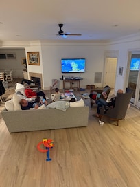 The main floor where the 10 of us hung out often.