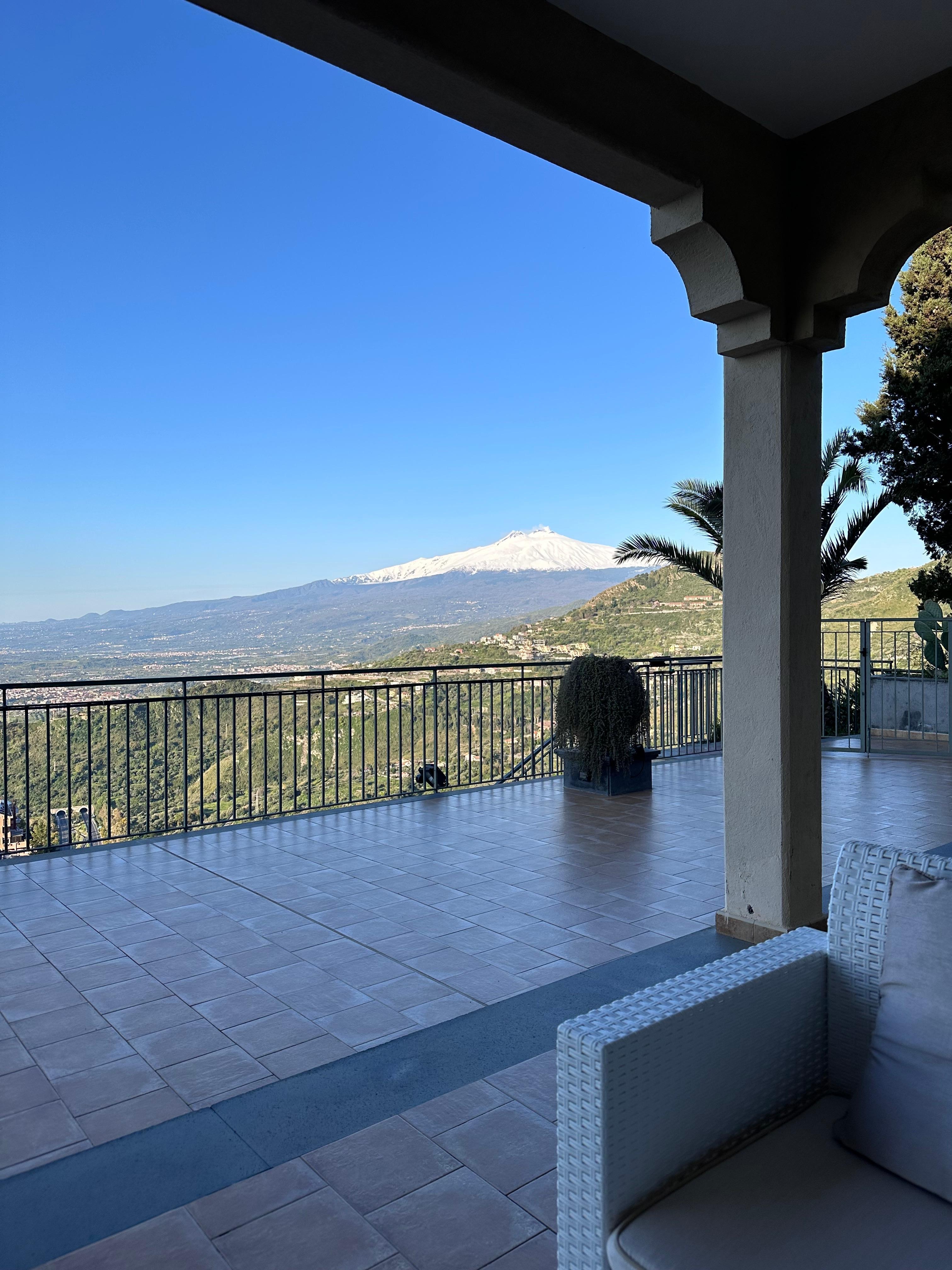 From the terrace looking to the northwest