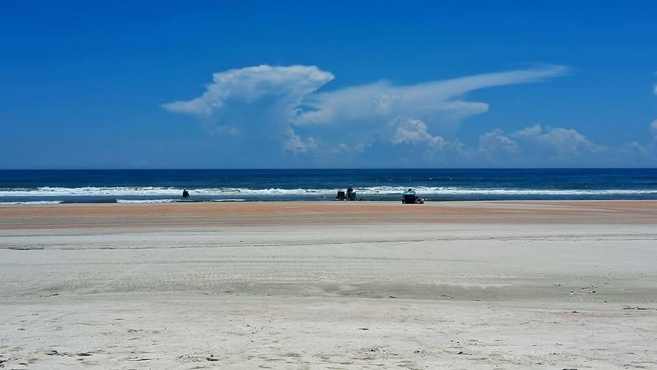 Our first day on the beach.... Isn't it gorgeous?