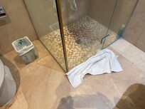 Master shower