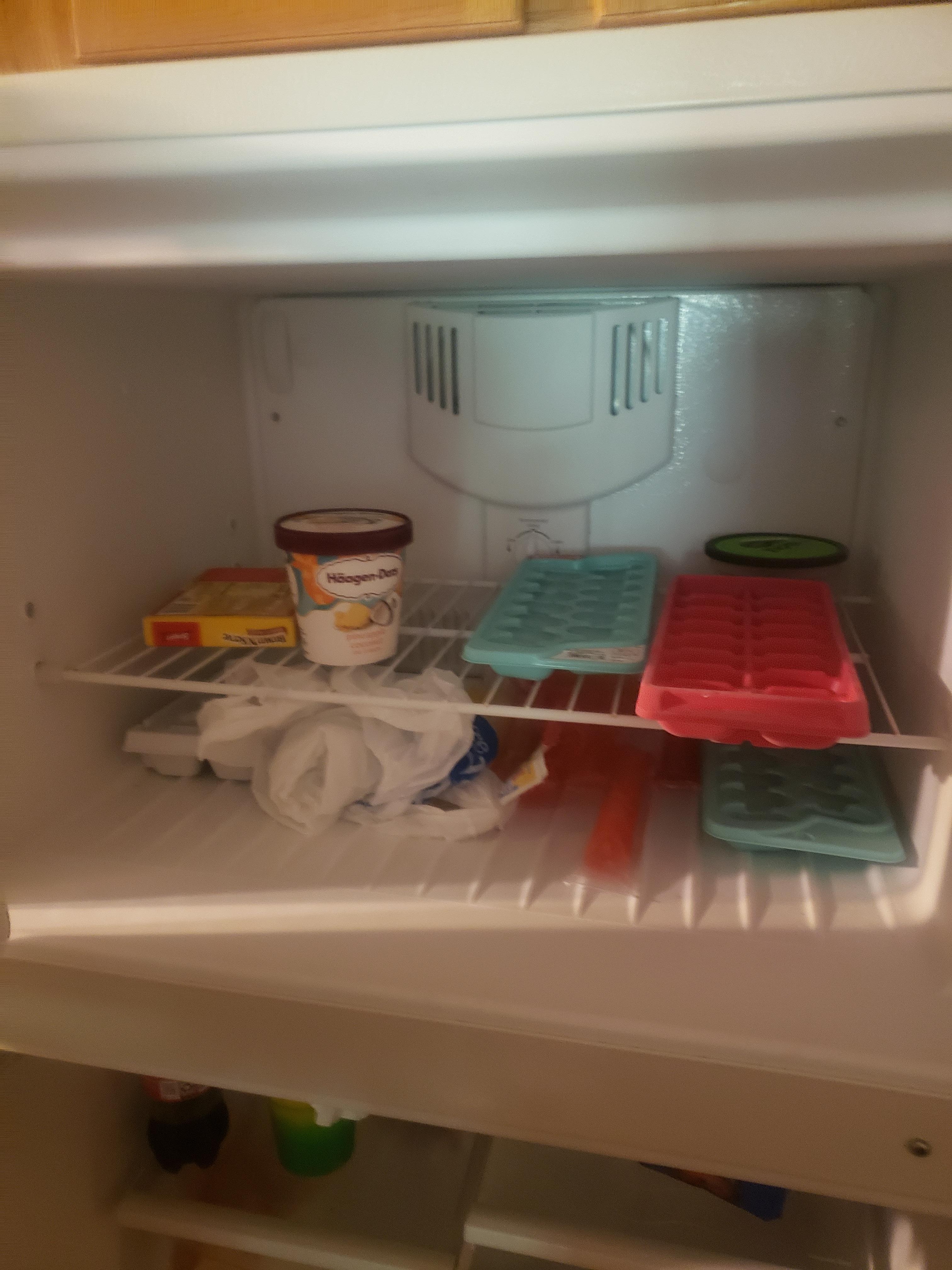 Found in freezer 