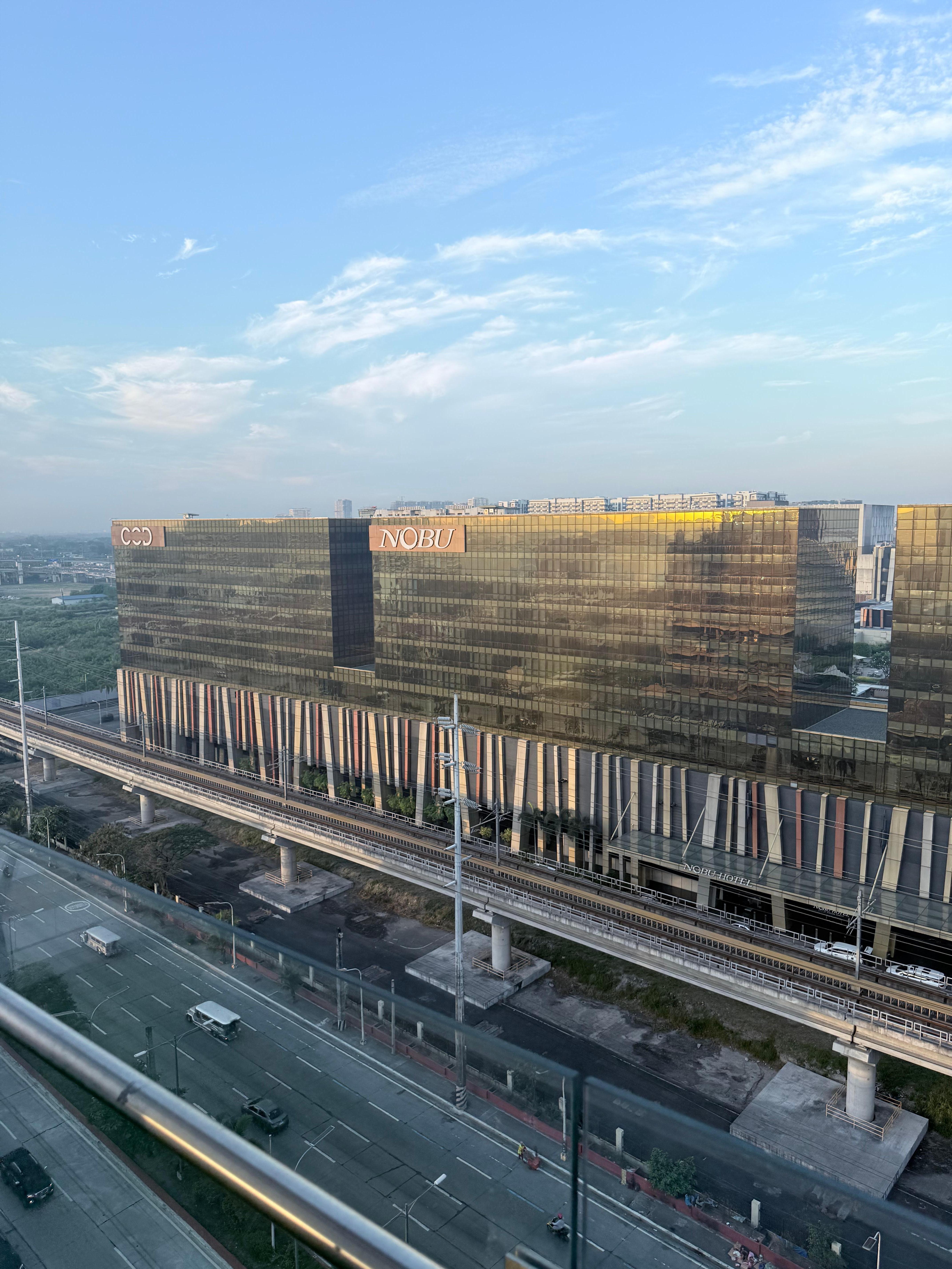 just across city of dreams