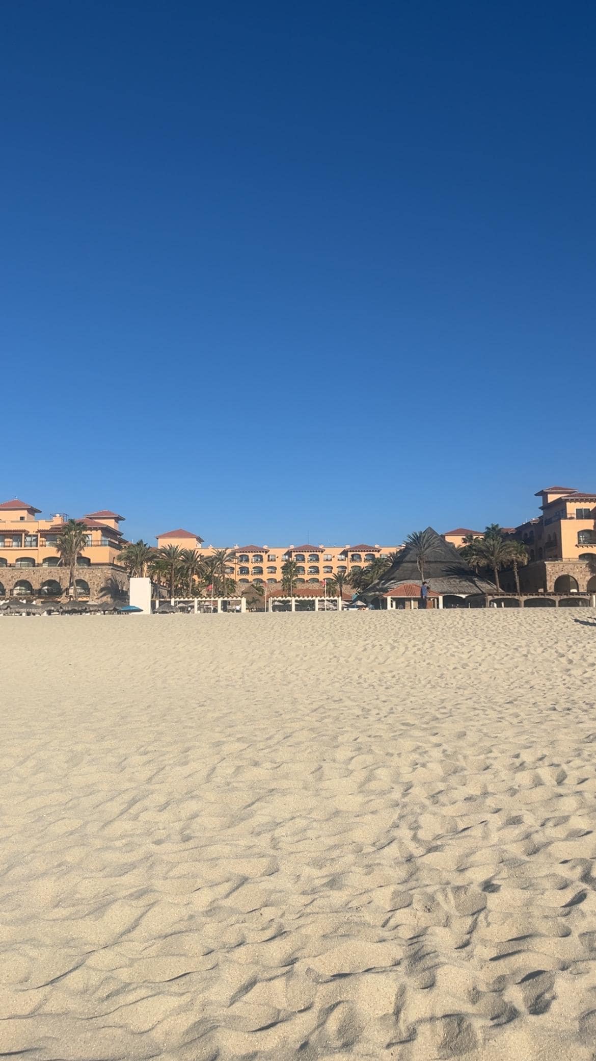 View from ocean beach 