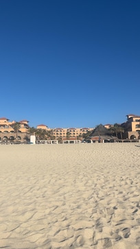 View from ocean beach