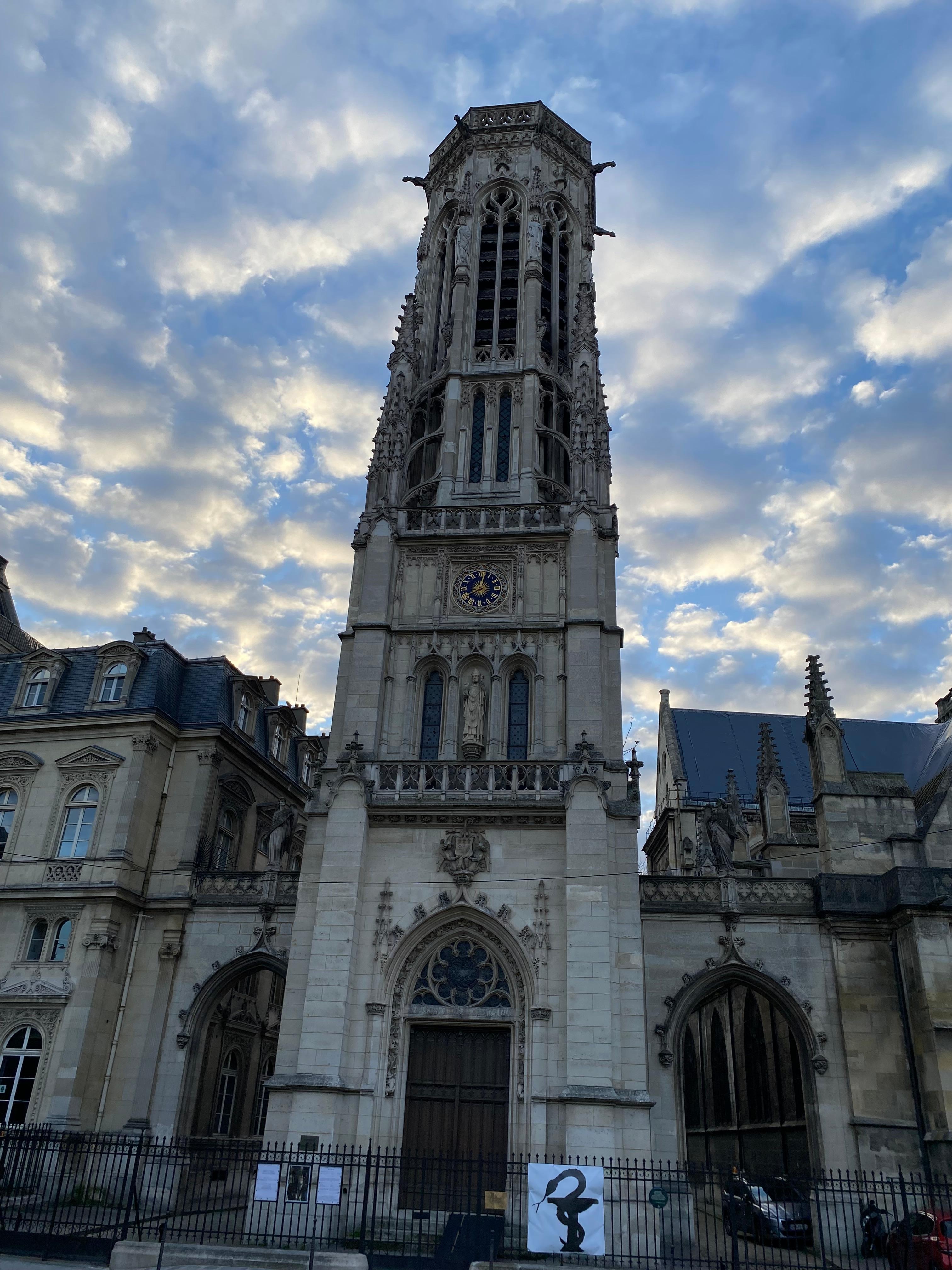 Across from hotel entry