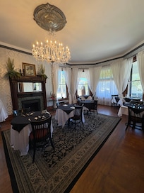 Dining room for breakfast