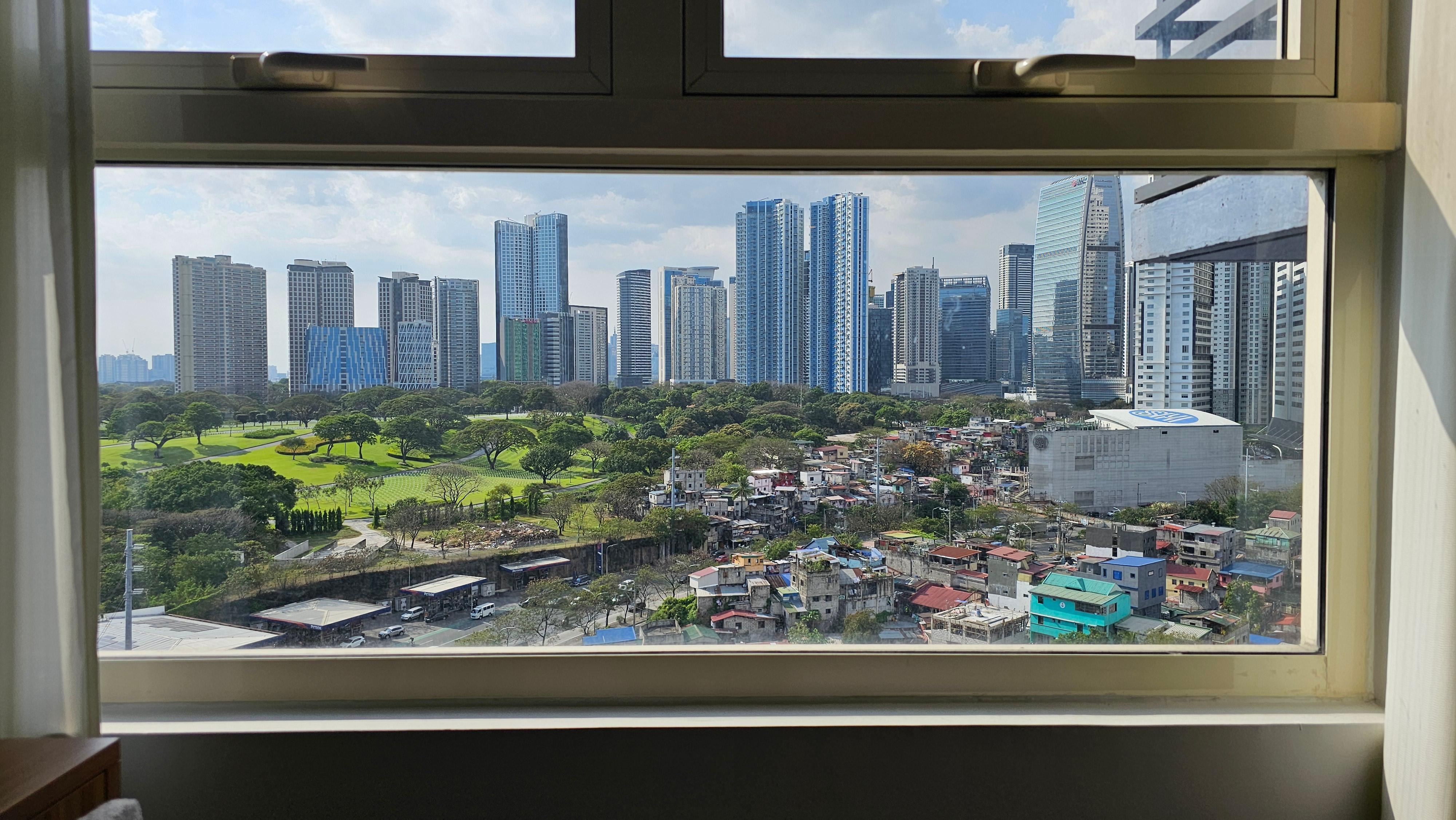 View from room window