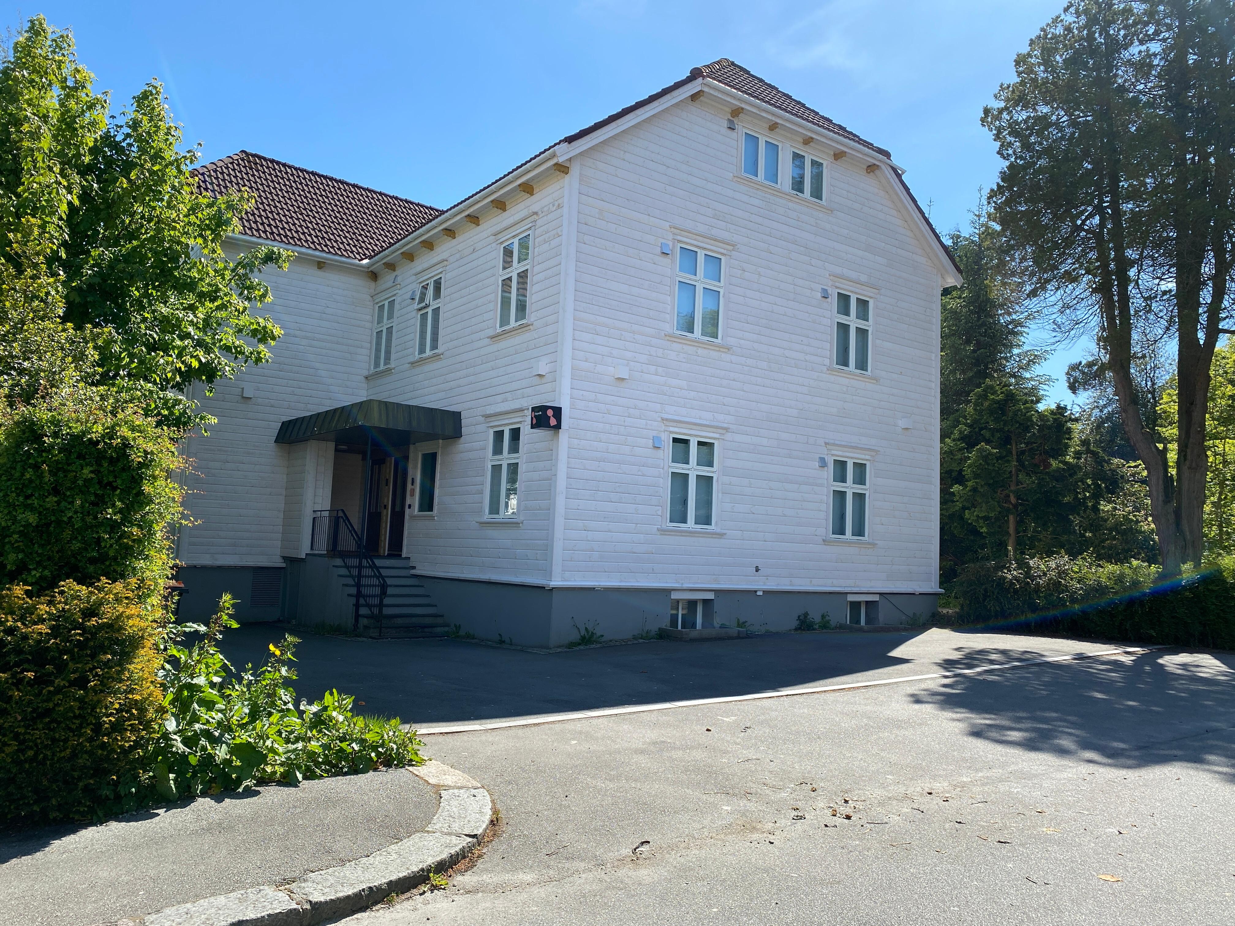 Bilde utenfor leiligheten 