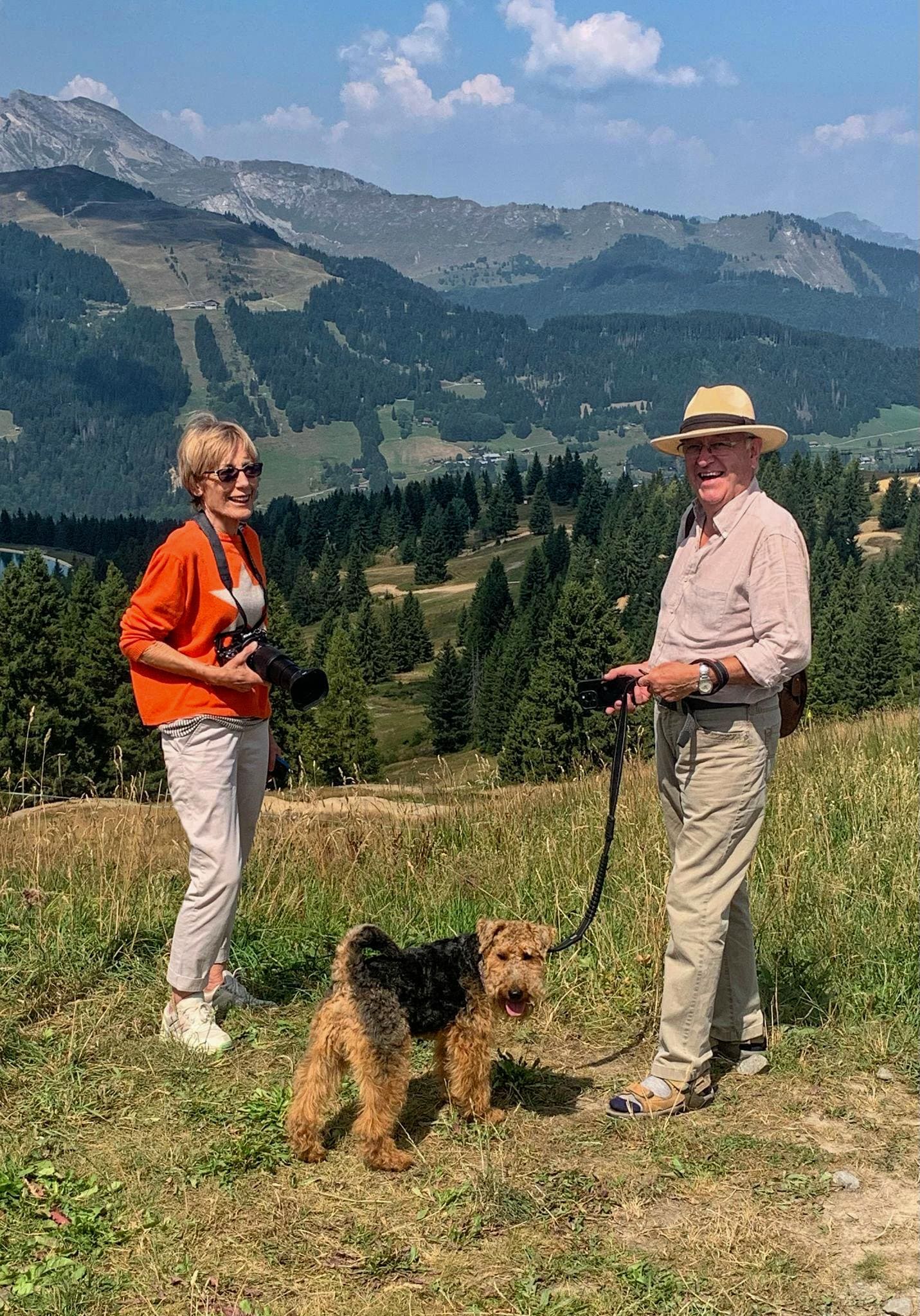 Our visit to Les Gets with Gryff
Wonderful views 