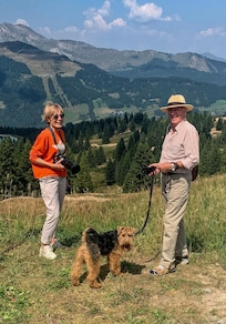 Our visit to Les Gets with Gryff
Wonderful views