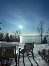 View out the living room picture window.