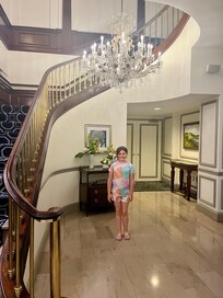 Inside entrance!