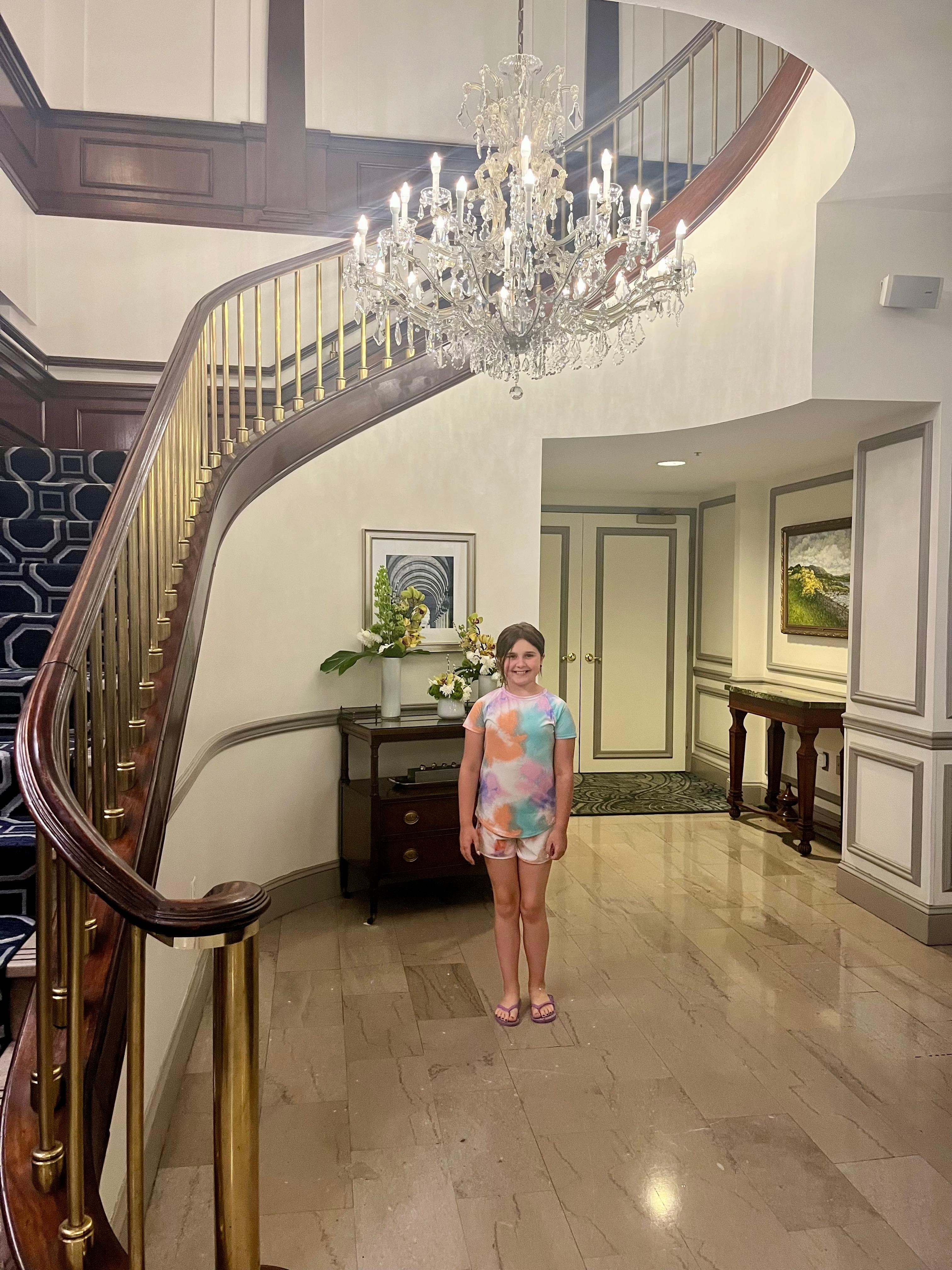Inside entrance!